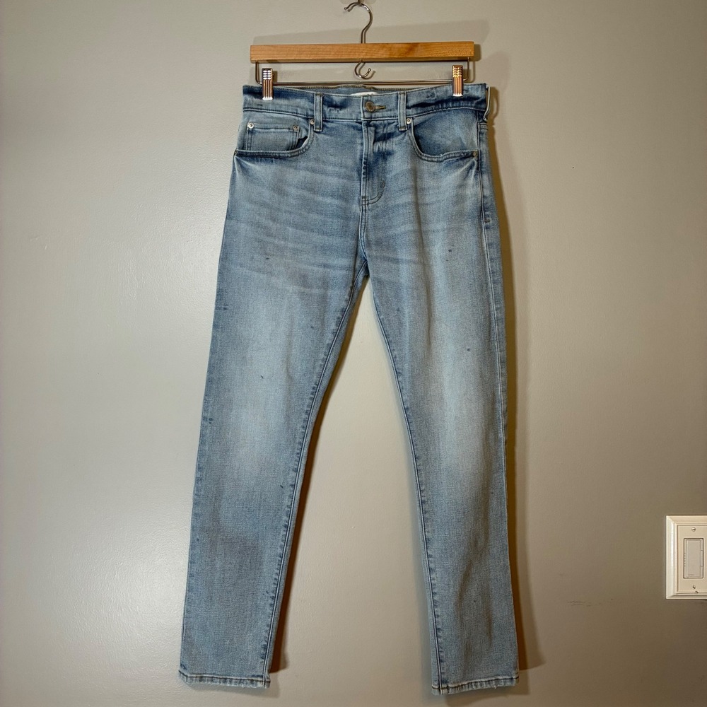 PacSun Slim Fit Light Wash Blue Denim Jeans 29x30 Stretch Repreve